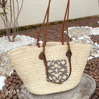 Bolsa de Palha para Praia - Capri