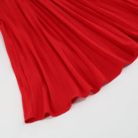 Vestido Acinturado Plissado Lilly