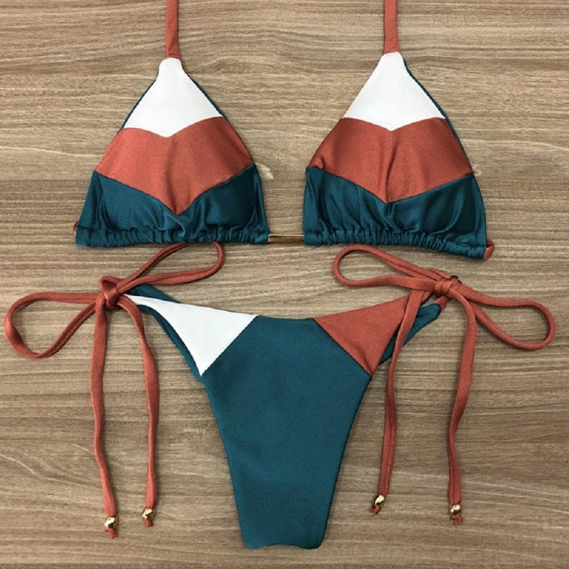 Biquíni Feminino Sunshine 3 Cores 2 Peças Empina Bumbum Moda Praia Verão - Miss Bella Store - Miss Bella Store