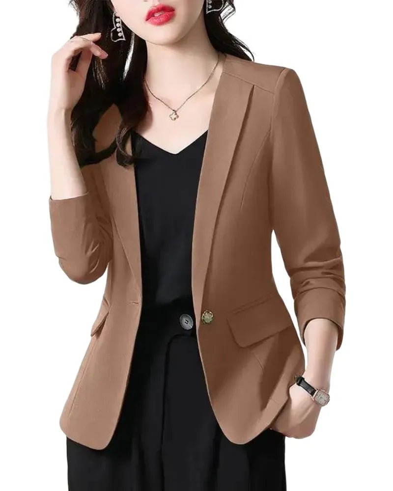 Blazer Feminino Corte Social Ajustado - Miss Bella Store - Miss Bella Store