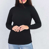 Blusa Feminina De Frio Sueter Cacharrel Tricot Aqueça O Seu Inverno - Miss Bella Store - Miss Bella Store