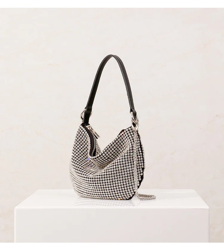 Bolsa Feminina Cristal com Strass - Miss Bella Store - Miss Bella Store