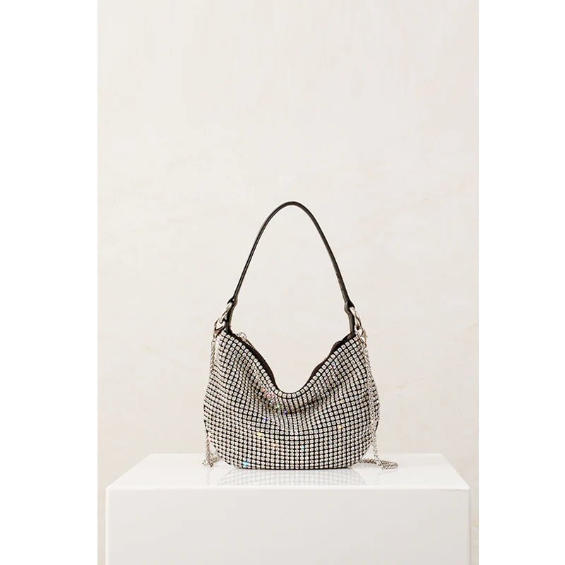 Bolsa Feminina Cristal com Strass - Miss Bella Store - Miss Bella Store