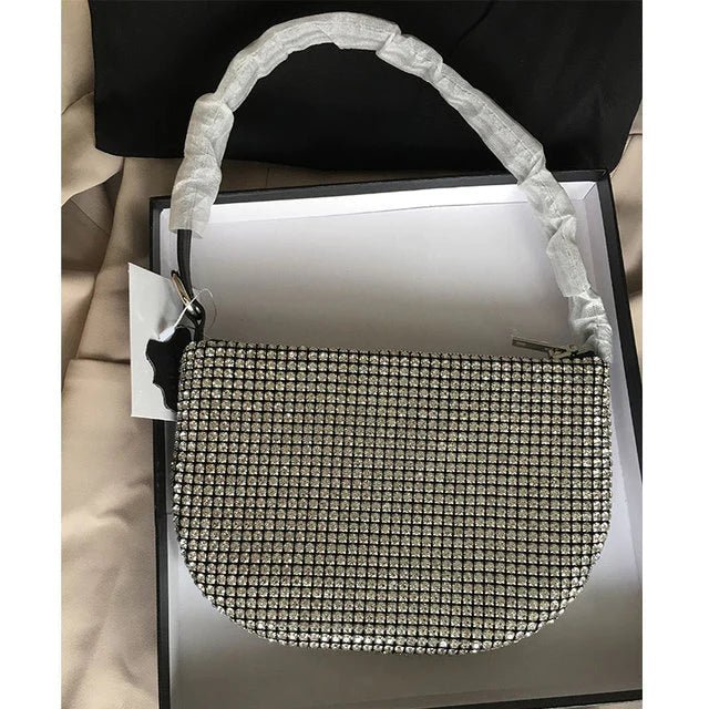 Bolsa Feminina Cristal com Strass - Miss Bella Store - Miss Bella Store