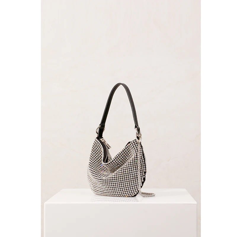 Bolsa Feminina Cristal com Strass - Miss Bella Store - Miss Bella Store