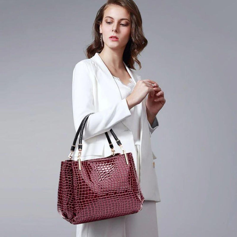 Bolsa Feminina Crock Luxo Moderna Elegante - Miss Bella Store - Miss Bella Store