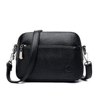 Bolsa Feminina Crossbody Casual em Couro Ecológico - Miss Bella Store - Miss Bella Store