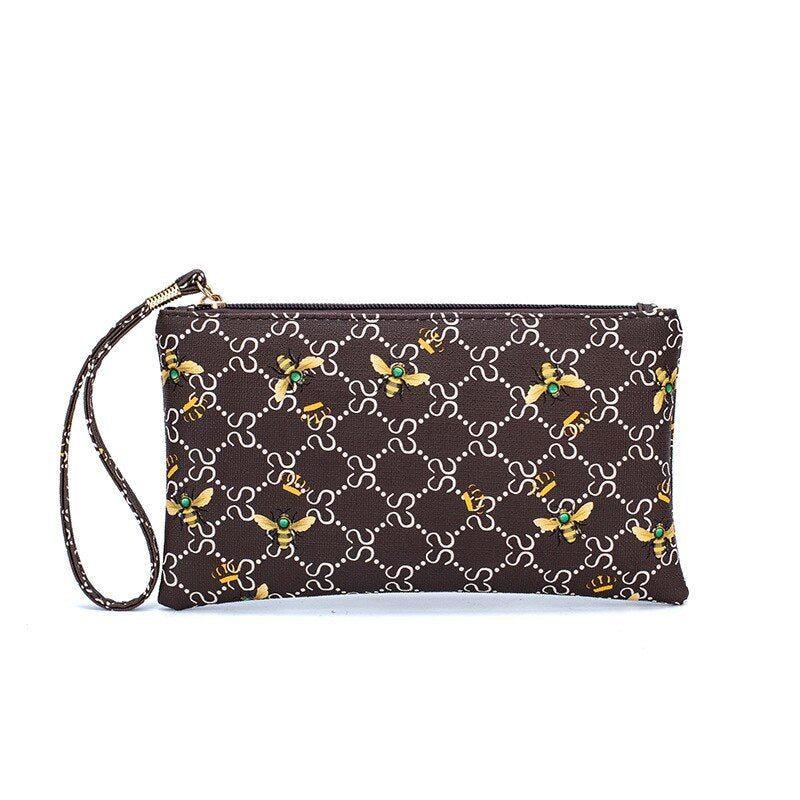 Bolsa Feminina de Mão Bee Clutch Estampada Carteira - Miss Bella Store - Miss Bella Store