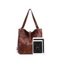 Bolsa Feminina Multifuncional Vintage Diversos Compartimentos Espaçosa Leve e Macia - Miss Bella Store - Miss Bella Store