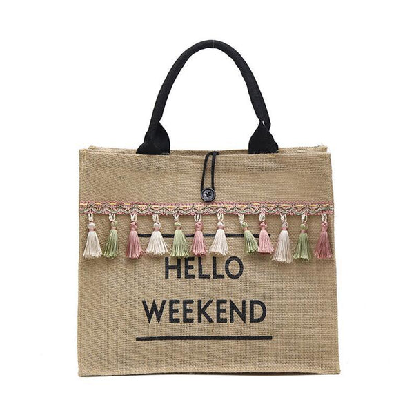 Bolsa Feminina Weekend Moda Praia Verão - Miss Bella Store - Miss Bella Store