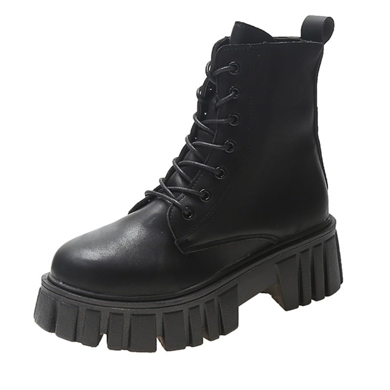 Bota Coturno Feminina Tratorada Single - Miss Bella Store - Miss Bella Store