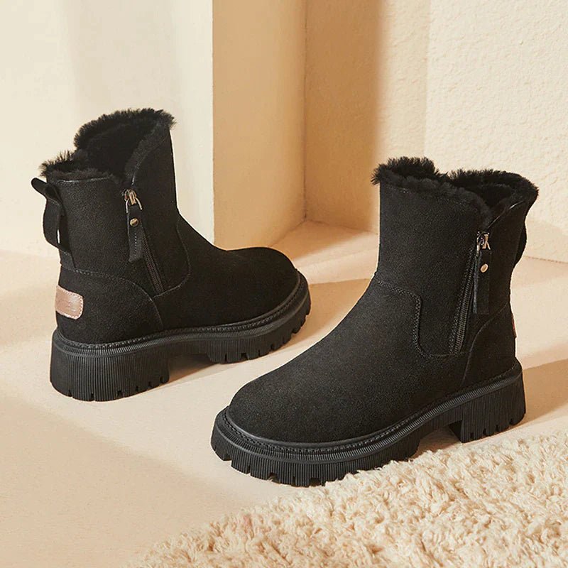 Bota Feminina Aveludada Snow - Miss Bella Store - Miss Bella Store