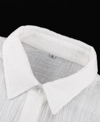 Camisa Feminina Beatriz com Detalhe no Punho - Miss Bella Store - Miss Bella Store