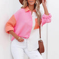 Camisa Feminina Jaque Color com Bolso Lateral - Miss Bella Store - Miss Bella Store