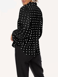 Camisa Social Feminina Poá - Miss Bella Store - Miss Bella Store