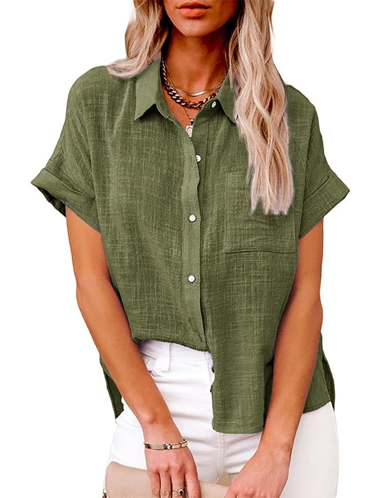 Camisa Social Feminina Sabrina - Miss Bella Store - Miss Bella Store