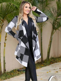 Casaco Estilo Sobretudo Cardigan Kimono Tricot Grosso - Miss Bella Store - Miss Bella Store