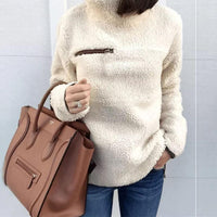 Casaco Feminino Paola - Pelúcia Inverno Estilo Casual - Miss Bella Store - Miss Bella Store