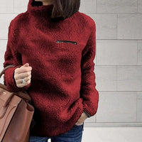 Casaco Feminino Paola - Pelúcia Inverno Estilo Casual - Miss Bella Store - Miss Bella Store