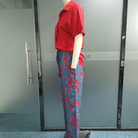 Conjunto Feminino Aila com Calça Estampada e Blusa - Miss Bella Store - Miss Bella Store