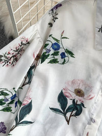 Conjunto Feminino Flowers Estampado Verão - Miss Bella Store - Miss Bella Store