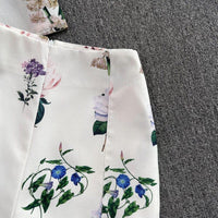 Conjunto Feminino Flowers Estampado Verão - Miss Bella Store - Miss Bella Store