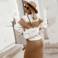 Conjunto Feminino Lala Tricô Saia Blusa Manga Longa - Miss Bella Store - Miss Bella Store