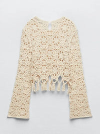 Conjunto Feminino Saída de Banho de Crochê - Zoyo - Miss Bella Store - Miss Bella Store