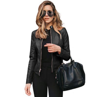 Jaqueta Feminina de Luxo Slim - Gola Padre - Miss Bella Store - Miss Bella Store