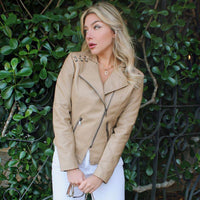 Jaqueta Feminina Luli Couro Ecológico Cores Variadas - Estilo e Consciência Ambiental em um só Produto - Miss Bella Store - Miss Bella Store