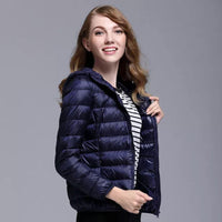 Jaqueta Feminina Puffet - Inverno Quentinho Com Capuz - Miss Bella Store - Miss Bella Store