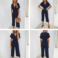 Macacão Feminino Fernanda Pantacourt Manga Curta Estampado Cor Variada - Miss Bella Store - Miss Bella Store