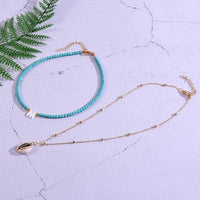 Mix de Colar Colorido Miçangas - 2 Peças - Miss Bella Store - Miss Bella Store