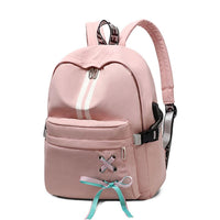 Mochila Feminina Laçarote Escolar Impermeável - Miss Bella Store - Miss Bella Store