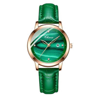 Relógio Feminino Female à Prova D'água - Pulseira em Couro Sintético Quartz - Miss Bella Store - Miss Bella Store