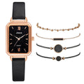 Relógio Feminino Luxury Gold + 4 Braceletes Grátis - Miss Bella Store - Miss Bella Store