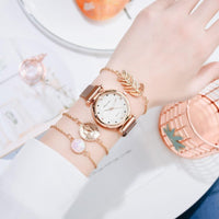 Relógio Feminino Luxury Premium + 3 Braceletes Grátis - Miss Bella Store - Miss Bella Store