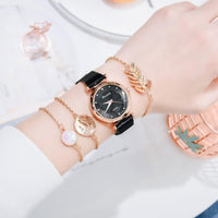 Relógio Feminino Luxury Premium + 3 Braceletes Grátis - Miss Bella Store - Miss Bella Store