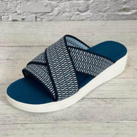 Sandália Feminina Cross - Elegante Confortável Moda Casual - Miss Bella Store - Miss Bella Store