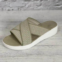 Sandália Feminina Cross - Elegante Confortável Moda Casual - Miss Bella Store - Miss Bella Store