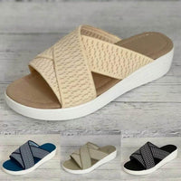 Sandália Feminina Cross - Elegante Confortável Moda Casual - Miss Bella Store - Miss Bella Store