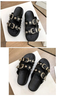 Sandália Feminina Victória - Conforto e Estilo em um Modelo Birken com Detalhes - Miss Bella Store - Miss Bella Store