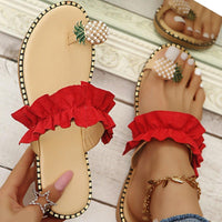 Sandália Rasteira Pineapple - Conforto e Elegância para seu Look Casual - Miss Bella Store - Miss Bella Store
