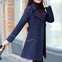 Sobretudo Feminino Rita Forrado Com Cinto - Miss Bella Store - Miss Bella Store