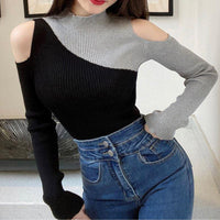 Suéter Feminino Lili Tricô com Detalhe no Ombro - Estilo e Conforto para o Inverno! - Miss Bella Store - Miss Bella Store