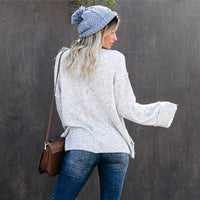 Suéter Feminino Mary Tricô com Botão Lateral - Conforto e Estilo para o Inverno! - Miss Bella Store - Miss Bella Store