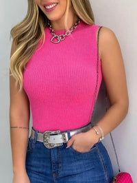 Tricot Garrafinha Blogueirinha Gola Alta - Miss Bella Store - Miss Bella Store