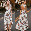 Vestido Feminino Arícia - Estampa Floral e Decote nas Costas | Vista - se com estilo e frescor! - Miss Bella Store - Miss Bella Store