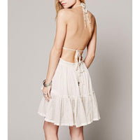 Vestido Feminino Bianca Curto Decote Costas Rodado Primavera e Verão - Miss Bella Store - Miss Bella Store