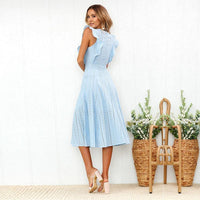 Vestido Feminino Elisa Romântico Midi - Elegância e Romantismo em um Só Vestido - Miss Bella Store - Miss Bella Store